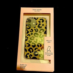 Kate spade Cheetah print iPhone 12 mini case